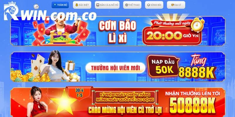 Quy tắc tham gia khuyến mãi RWIN cơ bản