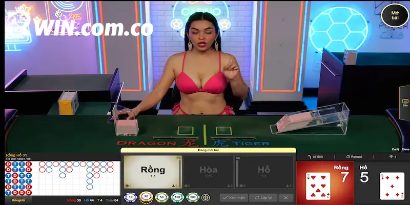SE - Sảnh game bài Rồng Hổ chất nhất